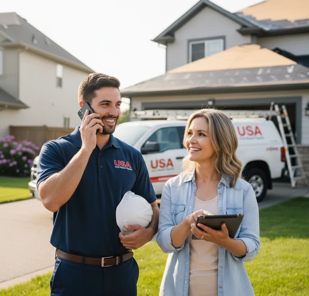 USA Roof Repair Experts customer support in Maple Hill
